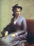 Henri Fantin-Latour Charlotte Dubourg oil